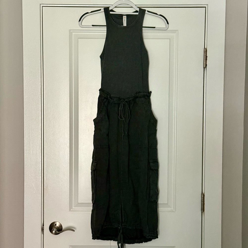 Daily Practice by Anthropologie Be Bold Racerback Twofer Dress